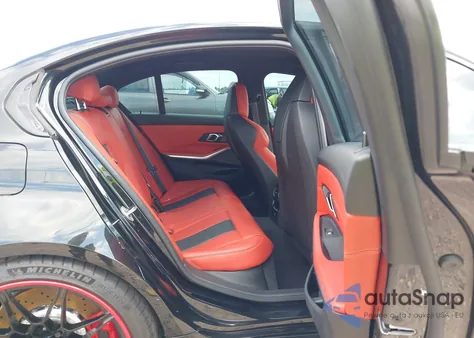 2024 BMW M3 Competition xDrive из США, поврежденный, VIN WBS43AY05RFS34821